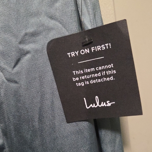 Lulu's  Blue Dress - Picture 6 of 7